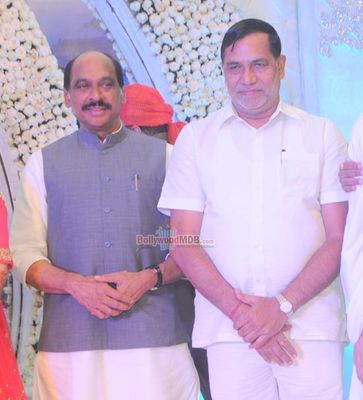 Celebs and Politicians at engagement ceremony of designer Manali Jagtap