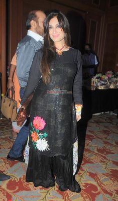 Celebs and Politicians at engagement ceremony of designer Manali Jagtap
