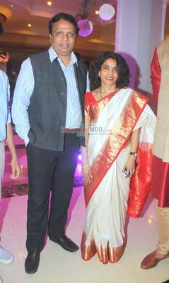 Celebs and Politicians at engagement ceremony of designer Manali Jagtap