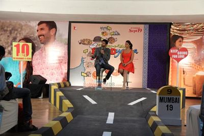 Aditya Roy Kapur and Parineeti Chopra at 'Daawat-E-Ishq' press meet