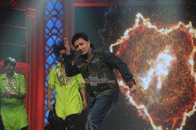 Bollywood stars at the music launch of 'Happy New Year'