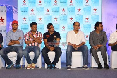 Ashutosh Gowariker with A. R. Rahman at sneak peak of TV Series 'Everest'