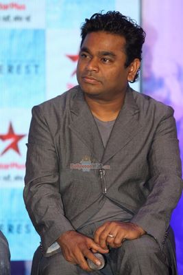 Ashutosh Gowariker with A. R. Rahman at sneak peak of TV Series 'Everest'