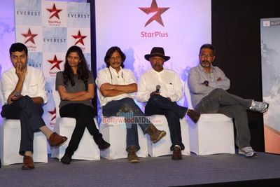 Ashutosh Gowariker with A. R. Rahman at sneak peak of TV Series 'Everest'