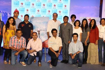 Ashutosh Gowariker with A. R. Rahman at sneak peak of TV Series 'Everest'