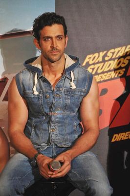 Hrithik Roshan and Katrina Kaif at the launch of film 'Bang Bang!' title song