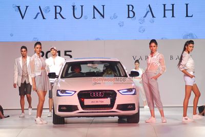 Audi India Head Joe King along with celebs at the launch of Audi Autumn Collection 2015