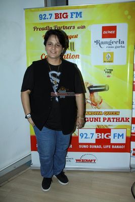 Singer Falguni Pathak speaks on forthcoming Navratri Festival 2014 at Big FM 92.7 Studios