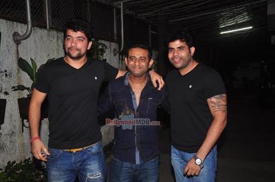 Soha Ali Khan, Kunal Khemu and Anindita Nayar at the special screening of film '3 A.M.'
