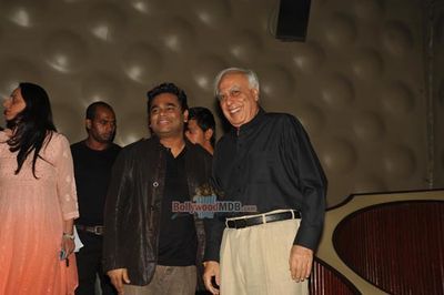 A.R. Rahman and Kapil Sibal at the launch of their album 'Raunaq'