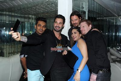 Sunny Leone at surprise birthday bash of Mahi Vij by Jay Bhanushali