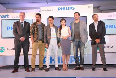 Soha Ali Khan, Kunal Khemu & Rannvijay Singh Launching The Latest Range of Philips TV