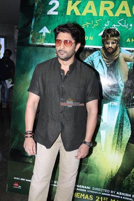 Arshad Warsi, Jackky Bhagnani at the trailer launch of film 'Welcome 2 Karachi'
