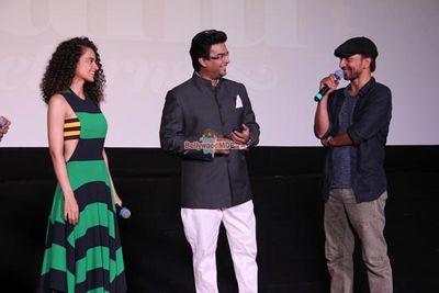 Kangana Ranaut, R. Madhavan at the trailer launch of film 'Tanu Weds Manu Returns'