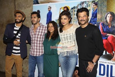 Anil Kapoor, Priyanka Chopra, Ranveer Singh, Shefali Shah at film 'Dil Dhadakne Do' trailer launch