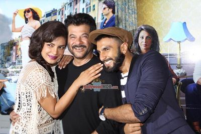 Anil Kapoor, Priyanka Chopra, Ranveer Singh, Shefali Shah at film 'Dil Dhadakne Do' trailer launch