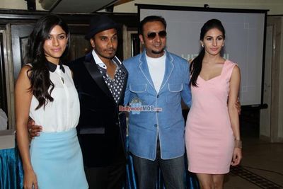 Amyra Dastur, Gulshan Grover, Sapna Pabbi at a Press Conference of 'Mission Save Her'