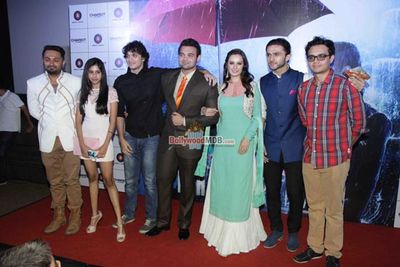 Evelyn Sharma and Mimoh Chakraborty at film 'Ishqedarriyaan' Music Launch