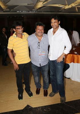 Irrfan Khan and Tigmanshu Dhulia at film 'Bumper Draw' Completion Party