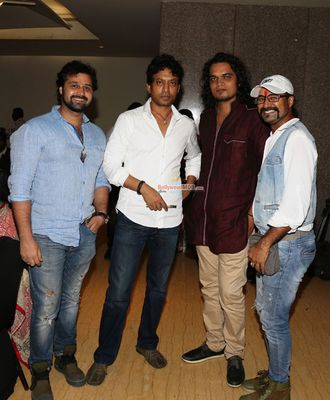 Irrfan Khan and Tigmanshu Dhulia at film 'Bumper Draw' Completion Party