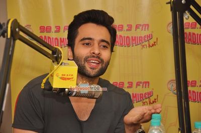 Jackky Bhagnani and Lauren Gottlieb promote film 'Welcome 2 Karachi' at Radio Mirchi FM Studios
