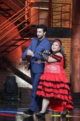 Ranbir Kapoor, Anushka Sharma, Karan Johar promote film 'Bombay Velvet'