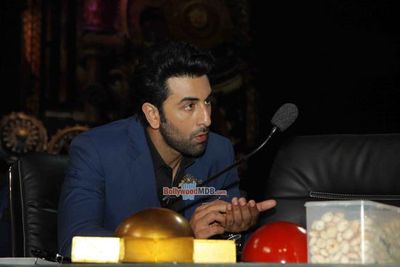 Ranbir Kapoor, Anushka Sharma, Karan Johar promote film 'Bombay Velvet'