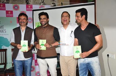 Vidhu Vinod Chopra and Rajkumar Hirani Launch Abhijat Joshi's daughter Anushka Joshi's Poetry Book