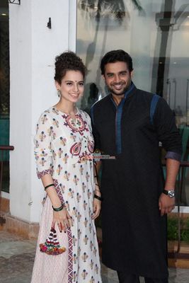 Kangana Ranaut and R. Madhavan Promote Film 'Tanu Weds Manu Returns'