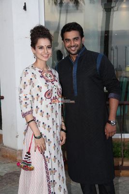 Kangana Ranaut and R. Madhavan Promote Film 'Tanu Weds Manu Returns'