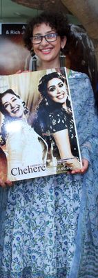 Manisha Koirala promotes film 'Chehere'