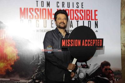 Anil Kapoor and Parineeti Chopra at the screening of Hollywood film 'Mission: Impossible - Rogue Nation'