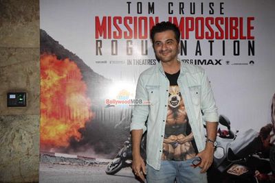 Anil Kapoor and Parineeti Chopra at the screening of Hollywood film 'Mission: Impossible - Rogue Nation'