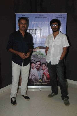 Tisca Chopra, Renuka Shahane and Umesh Kulkarni during the media interaction of Marathi film 'Highway'