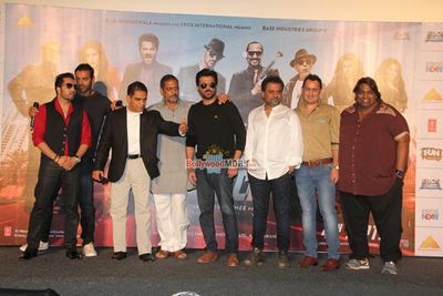 John Abraham, Anil Kapoor & Mika Singh at the Song Launch of film 'Welcome Back'