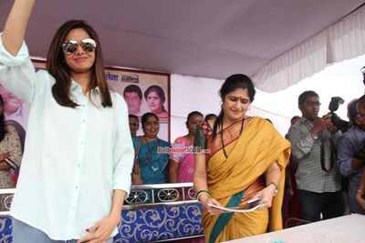 Sridevi Inaugurated Toilet for Women Organised by Maharashtra Nav Nirman Sena