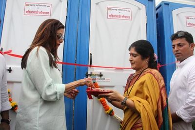 Sridevi Inaugurated Toilet for Women Organised by Maharashtra Nav Nirman Sena