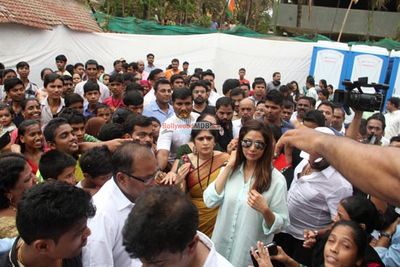 Sridevi Inaugurated Toilet for Women Organised by Maharashtra Nav Nirman Sena