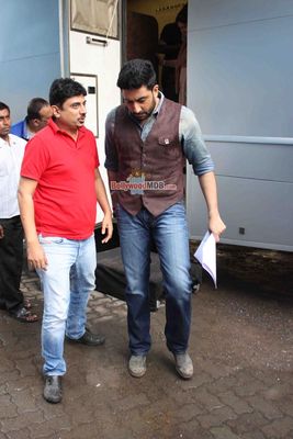 Abhishek Bachchan and Rishi Kapoor Promote Film 'All Is Well'