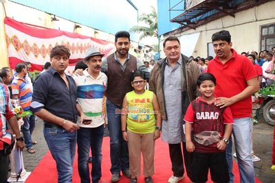 Abhishek Bachchan and Rishi Kapoor Promote Film 'All Is Well'
