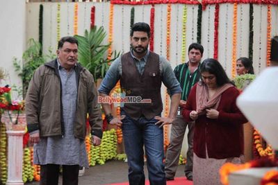 Abhishek Bachchan and Rishi Kapoor Promote Film 'All Is Well'