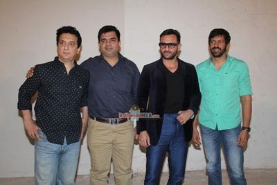 Saif Ali Khan and Kabir Khan at the Press conference of 'Phantom'