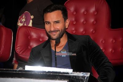 Katrina Kaif and Saif Ali Khan on the Sets of Dance+ to Promote 'Phantom'