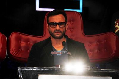 Katrina Kaif and Saif Ali Khan on the Sets of Dance+ to Promote 'Phantom'