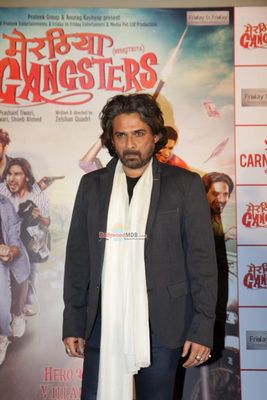 Trailer Launch Of Film Zeishan Qudari's 'Meeruthiya Gangsters' with Star Cast and Guest Manoj Bajpai