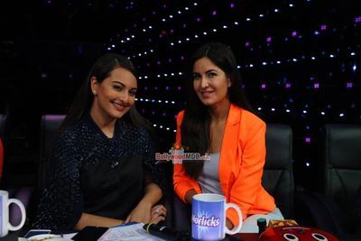 Saif Ali Khan, Katrina Kaif, Sonakshi Sinha at 'Phantom' Promotions on Indian Idol Junior Sets