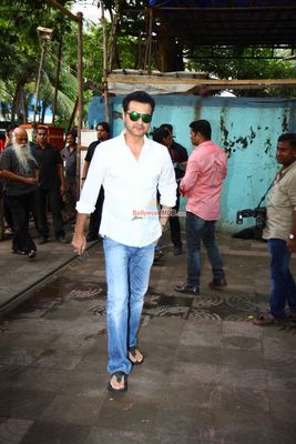 Bollywood Celebs at prayer meet of Shraddha Kapoor's maternal grand father