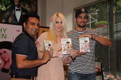 Siddharth Malhotra Launches Fitness Trainer Marika Johansson's Book 'Healthy Kitchen'