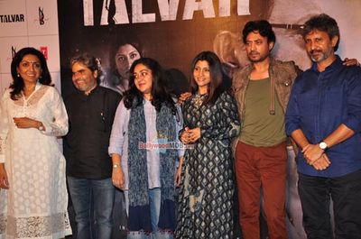 Irrfan Khan, Konkona Sen Sharma, Neeraj Kabi at Meghna Gulzar film 'Talvar' Trailer Launch