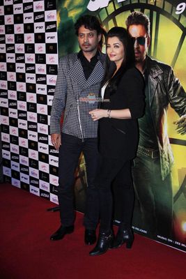 Aishwarya Rai Bachchan & Irrfan Khan among other Celebs at Trailer Launch of 'Jazbaa'